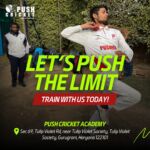 Ready to take the next step in your cricket journey? Let's push the limit together at PUSH Cricket Academy! Train with us at our state-of-the-art facility in Gurugram

📍 Location:
PUSH Cricket Academy
Sec 69, Tulip Violet Rd, near Tulip Violet Society,
Tulip Violet Society, Gurugram, Haryana 122101

Book a free trial class (link in bio) or call us at +91- 7011160782 / +91 - 9560212010

#PUSHCricket #PUSHSports #DaOneSports #Sports #SportsAcademy #CricketAcademy #PushSportsAcademy #PUSHCricketAcademy #PushYourLimits #fitwithsports #ViratKohli #TeamIndia #CricketSkills #Cricket #CricketPassion #GurugramSports #gurugramdiaries